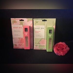 Bolero Beverly Hills Body Oil Bundle,Rosewater & Aloe, Watermelon & Sweet Mint.